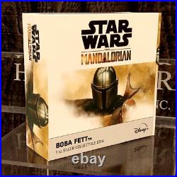 2022 Niue Mandalorian Boba Fett 1 oz Silver $2 Antique Poster Coin # 13 of 2000 2022 Niue Mandalorian Boba Fett 1 oz Silver $2 Antique Poster Coin # 13 of 2000
