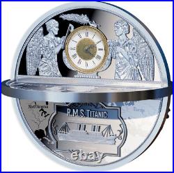2022 Niue Titanic Catastrophe 100th Anniversary 2oz Silver Antique Proof Coin
