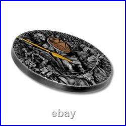 2022 Niue Woman Warriors Boudica 2oz Silver Antiqued Coin 2022 Niue Woman Warriors Boudica 2oz Silver Antiqued Coin