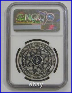 2022 Oglala Lakota Sioux Nation $1 1oz Silver Antiqued Coin Bear Spirit 2022 Oglala Lakota Sioux Nation $1 1oz Silver Antiqued Coin Bear Spirit