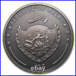 2022 Palau 2 oz Silver Antique Trip to the Moon 120th Anniversary 2022 Palau 2 oz Silver Antique Trip to the Moon 120th Anniversary