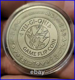 2022 Silver 1 oz Antiqued Ag Yu-Gi-Oh! Game Flip Coin (withTin & CoA)
