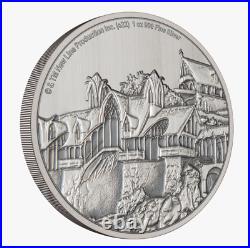 2022 THE LORD OF THE RINGS RIVENDELL 1oz. 999 Silver Coin OGP