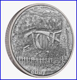 2022 THE LORD OF THE RINGS The Shire 1oz. 999 Silver Coin OGP