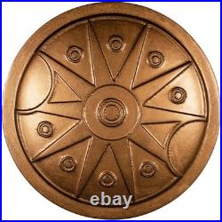 2023 10 oz Antique Solomon Islands Silver Trojan Helmet Shaped Coin (Box, CoA)