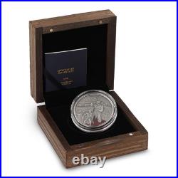 2023 2 oz Antique Niue Silver Mythical Creatures Minotaur Coin 2023 2 oz Antique Niue Silver Mythical Creatures Minotaur Coin