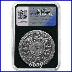 2023 2 oz Legendary Warriors Eric Bloodaxe Gilded Antique Silver Coin NGC MS70 2023 2 oz Legendary Warriors Eric Bloodaxe Gilded Antique Silver Coin NGC MS70