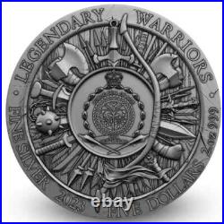 2023 2 oz Niue Legendary Warriors Achilles Gilded Antique Silver Coin 2023 2 oz Niue Legendary Warriors Achilles Gilded Antique Silver Coin
