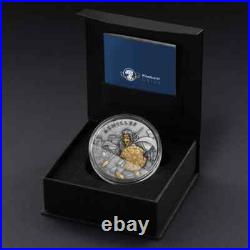 2023 2 oz Niue Legendary Warriors Achilles Gilded Antique Silver Coin 2023 2 oz Niue Legendary Warriors Achilles Gilded Antique Silver Coin