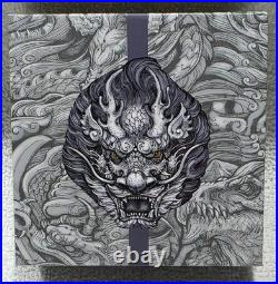 2023 2oz Silver Chad 10000 Francs Nine Sons Dragon King Coin Antiqued Box COA 2023 2oz Silver Chad 10000 Francs Nine Sons Dragon King Coin Antiqued Box COA