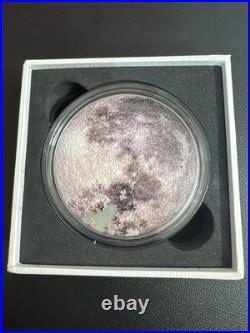 2023 5.5 oz Silver/Copper Antique Colorized Republic of Chad Moon Puzzle Coin 2023 5.5 oz Silver/Copper Antique Colorized Republic of Chad Moon Puzzle Coin