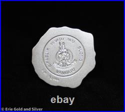 2023 $50 Vatu 5 oz 3D Antique Silver Vanuatu Volcano Coin in OGP