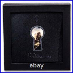 2023 CIT Key to My Kingdom 1 oz Ultra High Relief Antique Silver Coin 30307