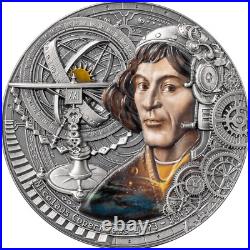 2023 Cameroon Futurists of the Past Nicolaus Copernicus 2oz Silver Coin