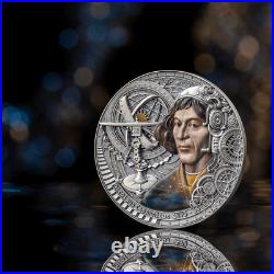 2023 Cameroon Futurists of the Past Nicolaus Copernicus 2oz Silver Coin