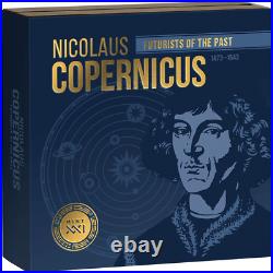 2023 Cameroon Futurists of the Past Nicolaus Copernicus 2oz Silver Coin
