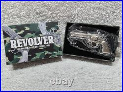 2023 Chad 2 oz Silver Revolver Gun Shaped Antiqued High Relief Coin. 999 (withBox) 2023 Chad 2 oz Silver Revolver Gun Shaped Antiqued High Relief Coin. 999 (withBox)