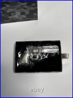 2023 Chad 2 oz Silver Revolver Gun Shaped Antiqued High Relief Coin. 999 (withBox) 2023 Chad 2 oz Silver Revolver Gun Shaped Antiqued High Relief Coin. 999 (withBox)