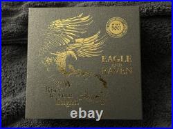 2023 Eagle and Raven Life Quotes 2 oz Antique finish Silver Coin 10 Cedis Ghana 2023 Eagle and Raven Life Quotes 2 oz Antique finish Silver Coin 10 Cedis Ghana