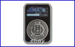 2023 Fiji 2 oz Silver Black Eagle FDOI NGC MS70 Antiqued Mintage of only 999 2023 Fiji 2 oz Silver Black Eagle FDOI NGC MS70 Antiqued Mintage of only 999