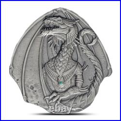 2023 Fiji Egyptian Dragon 1 oz. 999 Silver Antiqued Coin NGC MS70 With COA Perfect 2023 Fiji Egyptian Dragon 1 oz. 999 Silver Antiqued Coin NGC MS70 With COA Perfect