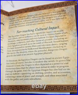 2023 Fiji Egyptian Dragon 1 oz. 999 Silver Antiqued Coin NGC MS70 With COA Perfect 2023 Fiji Egyptian Dragon 1 oz. 999 Silver Antiqued Coin NGC MS70 With COA Perfect