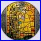 2023-Ghana-The-Kiss-Stained-Glass-Art-2-oz-Antique-finish-Silver-Coin-500-Mint-01-drg