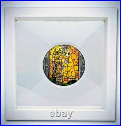 2023 Ghana The Kiss Stained Glass Art 2 oz Antique finish Silver Coin 500 Mint