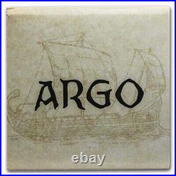 2023 Niue 2 oz Antique Silver Argonauts Argo Ship