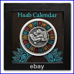 2023 Niue 2 oz Silver Antique Haab Calendar SKU#277176