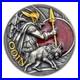 2023-Niue-2-oz-Silver-Antique-Odin-with-Box-COA-999-high-relief-LOT-A021-01-tj