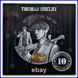 2023 Niue 2 oz Silver Antique Thomas Shelby Peaky Blinders