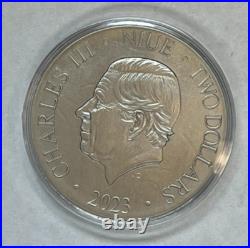 2023 Niue 50 gram The Fire Drake Antique Finish silver coin