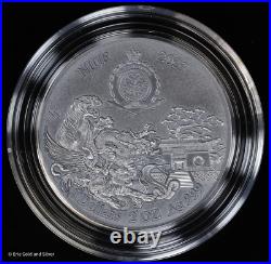 2023 Niue Antique Shaolin Kung Fu Leopard 2 oz. 999 Silver Coin in OGP 2023 Niue Antique Shaolin Kung Fu Leopard 2 oz. 999 Silver Coin in OGP