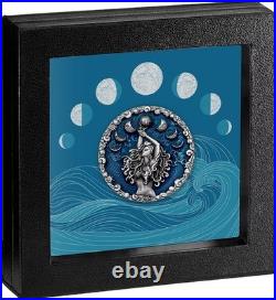 2023 Niue Calypso Greek Mythology 2 oz Antique finish Silver Coin