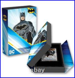 2023 Niue DC Batman Day Movie Poster 1 oz Colorized Antiqued Silver Coin 2023 Niue DC Batman Day Movie Poster 1 oz Colorized Antiqued Silver Coin