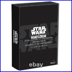 2023 Niue Star Wars Bo-Katan's Gauntlet Starfighter 3 oz Silver Coin