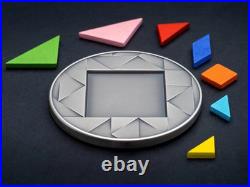 2023 Niue TANGRAM PUZZLE $5 Antique Finish 2 Oz Silver Coin