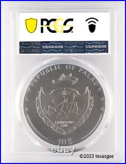 2023 Palau $10 Daydreamer Adventure 2oz Silver Antique PCGS MS70 HR FDI