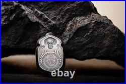 2023 Palau Scarab Cheops 1oz Silver Antiqued Shaped Coin