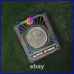 2023 SEAHORSE ANTIQUE 1 oz 999 Silver Coin Scottsdale? ALPHA STRIKE Only 99