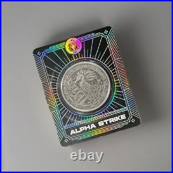 2023 SEAHORSE ANTIQUE 1 oz 999 Silver Coin Scottsdale? ALPHA STRIKE Only 99