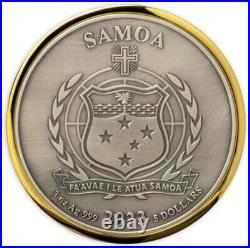 2023 Samoa 3 oz Silver The Lord Of The Rings The One Ring