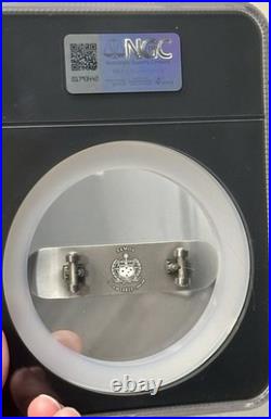 2023 Samoa Silver Skateboard 3D Moveable Wheels NGC MS70 Antiqued Rare Low Mint 2023 Samoa Silver Skateboard 3D Moveable Wheels NGC MS70 Antiqued Rare Low Mint
