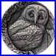 2023-Samoa-Tree-Hollow-Brown-Owl-1oz-999-Silver-Antique-Finish-Coin-LOT-672-01-qub