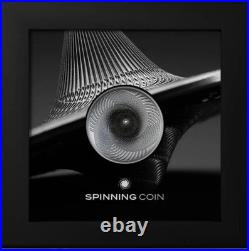 2023 Spinning Coin 1oz Antique Silver Coin by CIT 2023 Spinning Coin 1oz Antique Silver Coin by CIT