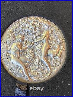 2023 The Garden of Eden Bible Stories 2 oz Antique Finsih Silver Coin