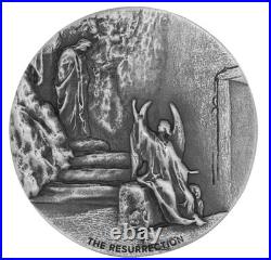 2024 2 oz. 999 Silver Coin The Resurrection Biblical Coin Series #A493