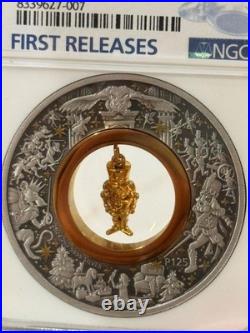 2024 Australia Nutcracker 2oz Silver Coin NGC 70 FR +Box COA