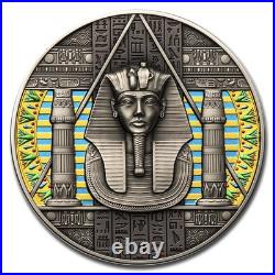2024 Cameroon 2 oz Silver Antique Ancient Egypt (with Box & COA)